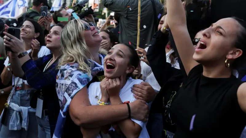 ইসরায়েলি ৭ জিম্মিকে হস্তান্তর করেছে হামাস, ২ হাজার ফিলিস্তিনিকে মুক্তির প্রস্তুতি