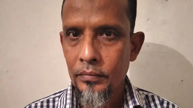 ইকরাম হোসেন: নূর হোসেনের শরীরে যিনি শ্লোগান লিখে দিয়েছিলেন। সংগৃহীত ছবি