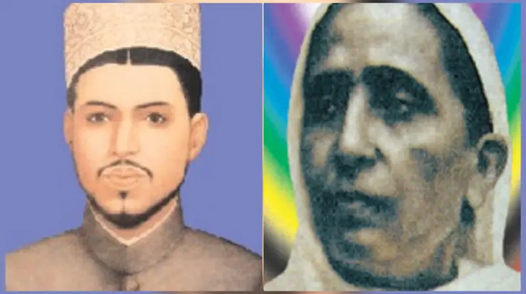 হাকিম হাফিজ আবদুল মজিদ, তাঁর স্ত্রী রাবেয়া বেগম। সংগৃহীত ছবি