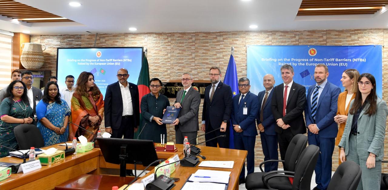 ইইউর সঙ্গে বাণিজ্যে ৪৮টি অশুল্ক বাধা দূর হয়েছে: বাণিজ্যমন্ত্রী