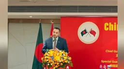চীনের সঙ্গে পিপল-টু-পিপল কানেক্টিভিটিতে শিক্ষাই হোক চালিকাশক্তি: মাহদী আমিন