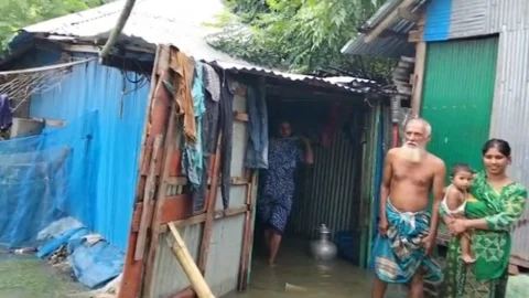 জোয়ার-ভাটায় মাজিডাঙ্গার ১৪০ পরিবার দুর্বিপাকে