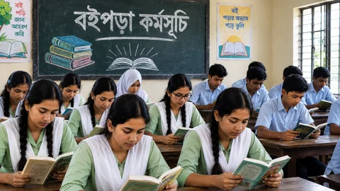 এ কেমন বইপড়া কর্মসূচি