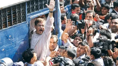 মির্জা ফখরুল ইসলাম আলমগীর। ছবি : এএফপি
