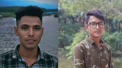 রাঙ্গাবালীতে বজ্রপাতে মৃত দুই জেলে। ছবি: সংগৃহীত