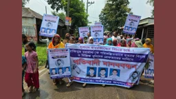 গাজীপুরে ব্যবসায়ীকে পিটিয়ে হত্যা: আসামিদের গ্রেপ্তার দাবিতে সড়ক অবরোধ