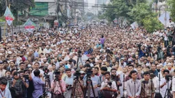 বাধা এলে লংমার্চ এক দফায় রূপ নেবে: ১১ দল