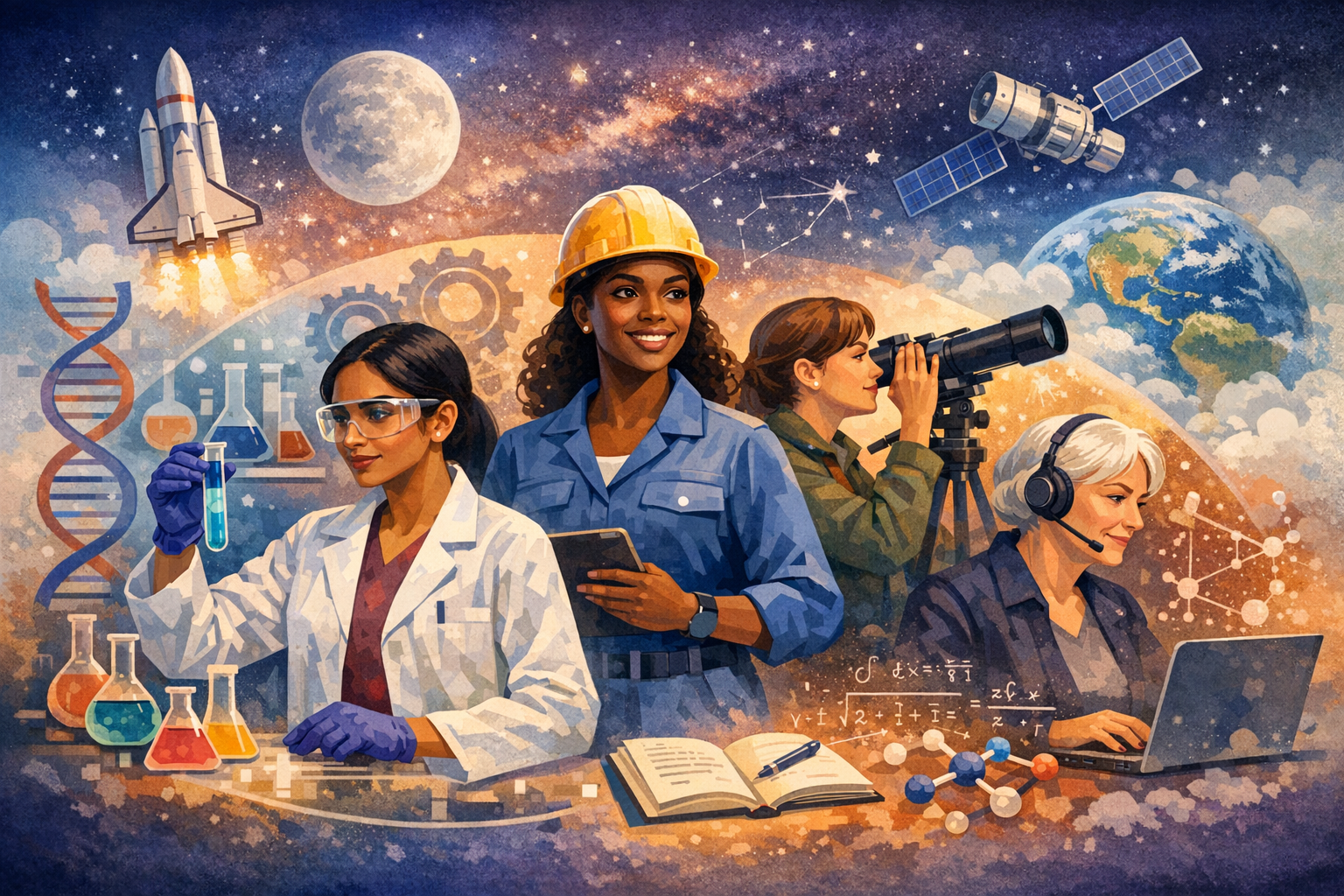 আজ নারী বিজ্ঞানী-প্রযুক্তিবিদ-প্রকৌশলী-গণিতবিদদের অবদানকে স্বীকৃতি দেওয়ার দিন