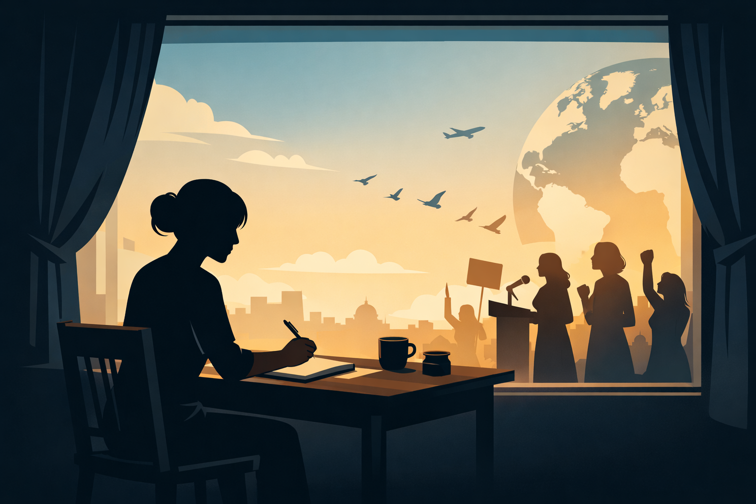 নারীর সাহিত্য: অন্দর থেকে বিশ্ব