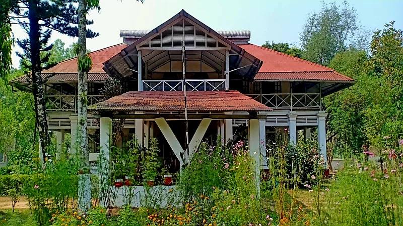 তেলিয়াপাড়া চা-বাগানের ম্যানেজার বাংলো। ফেসবুক থেকে নেওয়া ছবি