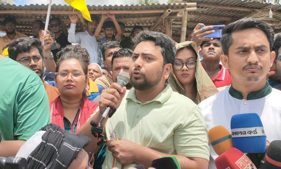 মওলানা ভাসানী না থাকলে কখনো শেখ  মুজিব তৈরি হতে পারতেন না: নাহিদ ইসলাম