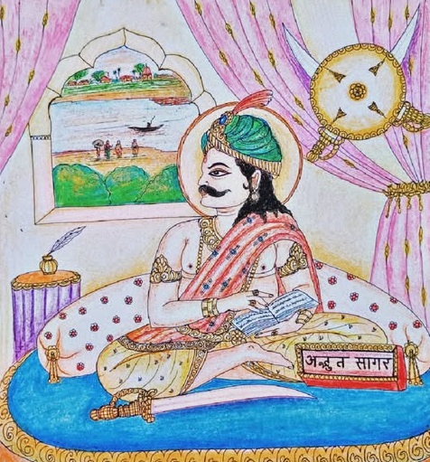 শিল্পীর তুলিতে বল্লাল সেন
