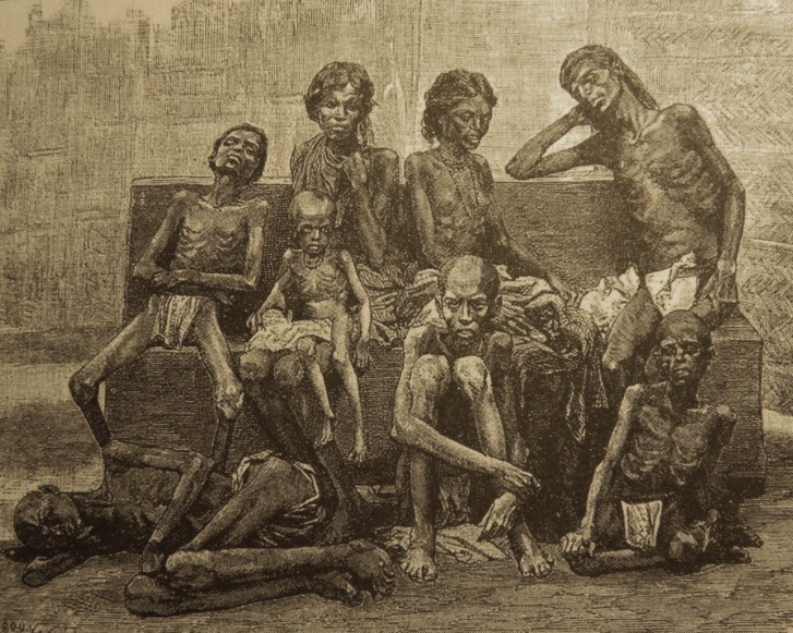 ছিয়াত্তরের মন্বন্তর; ছবি: লস্ট ইন হিস্ট্রি