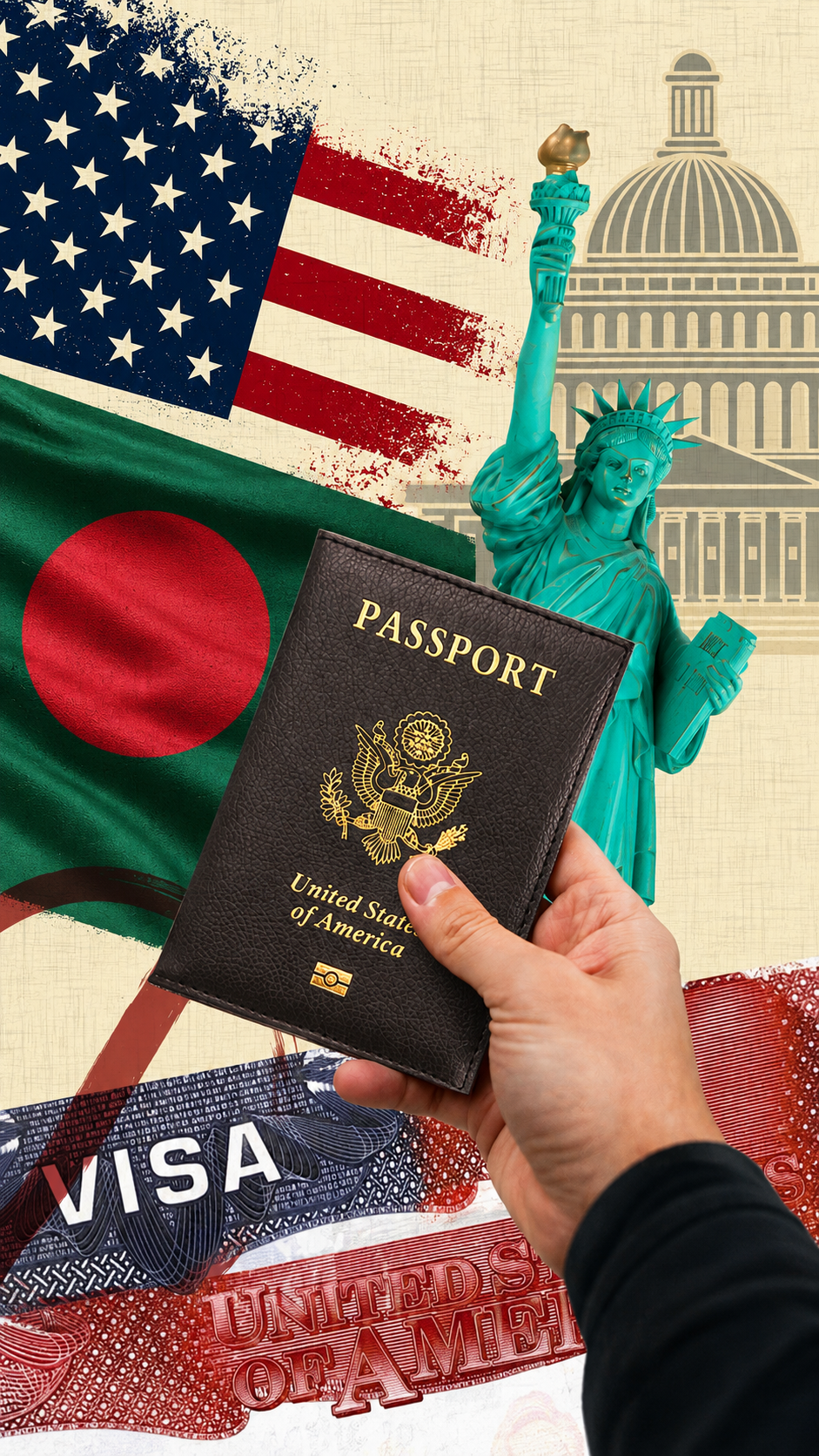 ভিসা বন্ডের নামে মার্কিন গ্যাঁড়াকল, বাংলাদেশিদের ওপর কেমন প্রভাব পড়বে