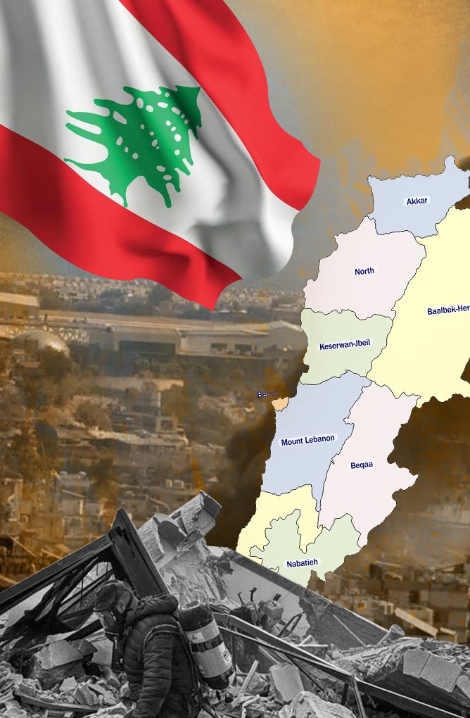 মধ্যপ্রাচ্যে যুদ্ধ লাগলেই লেবানন কেন ধ্বংসস্তূপ