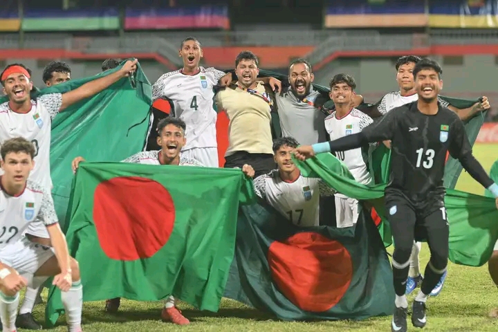 ভারতকে হারিয়ে সাফ অনূর্ধ্ব-২০ চ্যাম্পিয়ন বাংলাদেশ