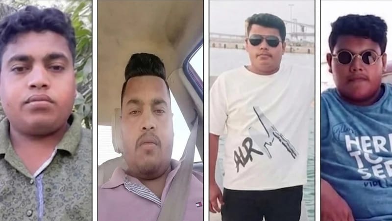প্রবাসে একসঙ্গে মারা যাওয়া রাঙ্গুনিয়ার চার ভাই। সংগৃহীত ছবি