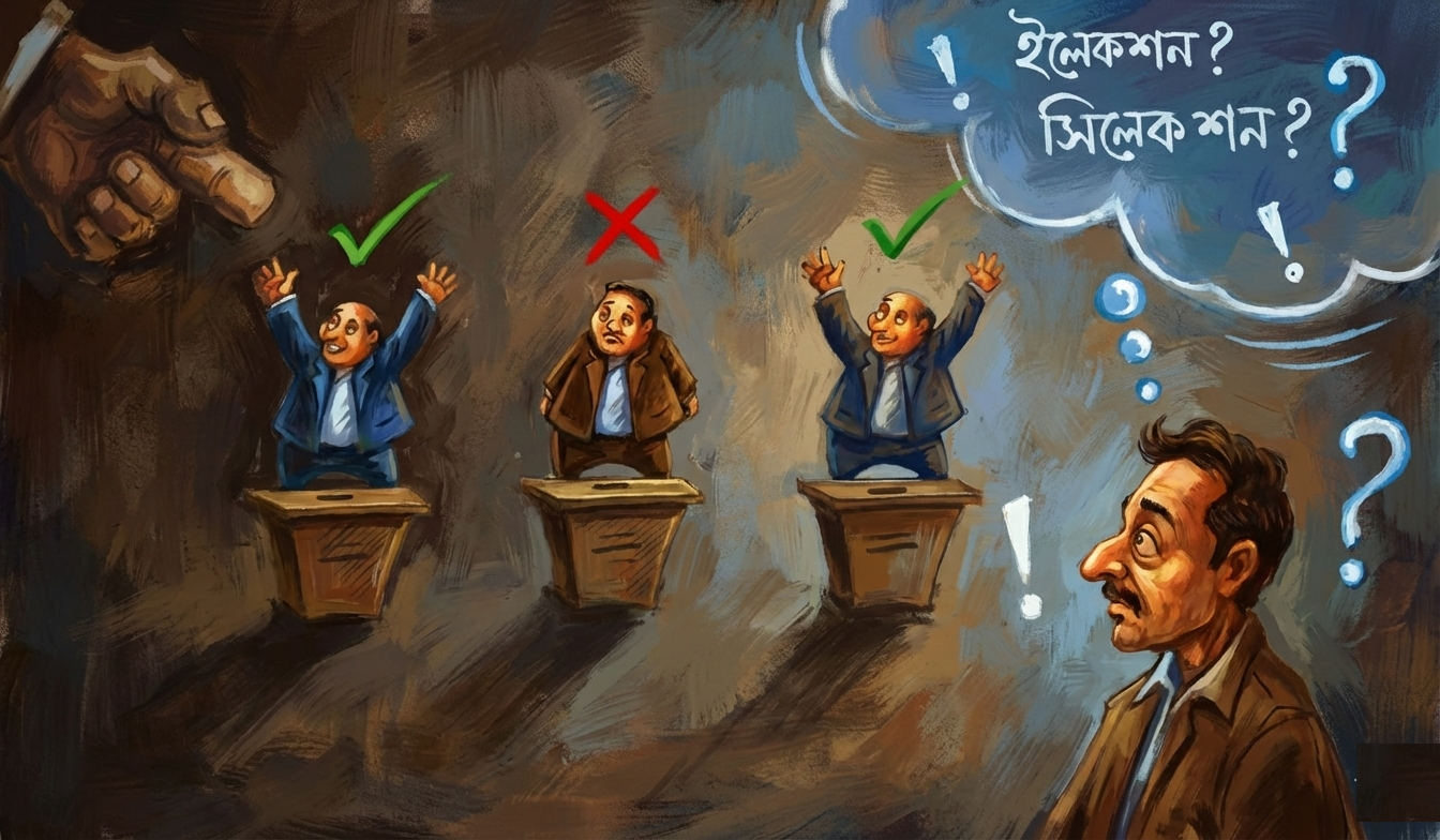 ইলেকশন না সিলেকশন: ইতিহাসের পুনরাবৃত্তি নাকি নতুন ভোর