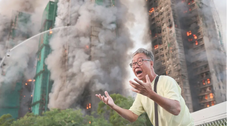 হংকংয়ে ৬৩ বছরের মধ্যে সবচেয়ে ভয়াবহ অগ্নিকাণ্ড, নিহত বেড়ে ৪৪ নিখোঁজ ২৭৯