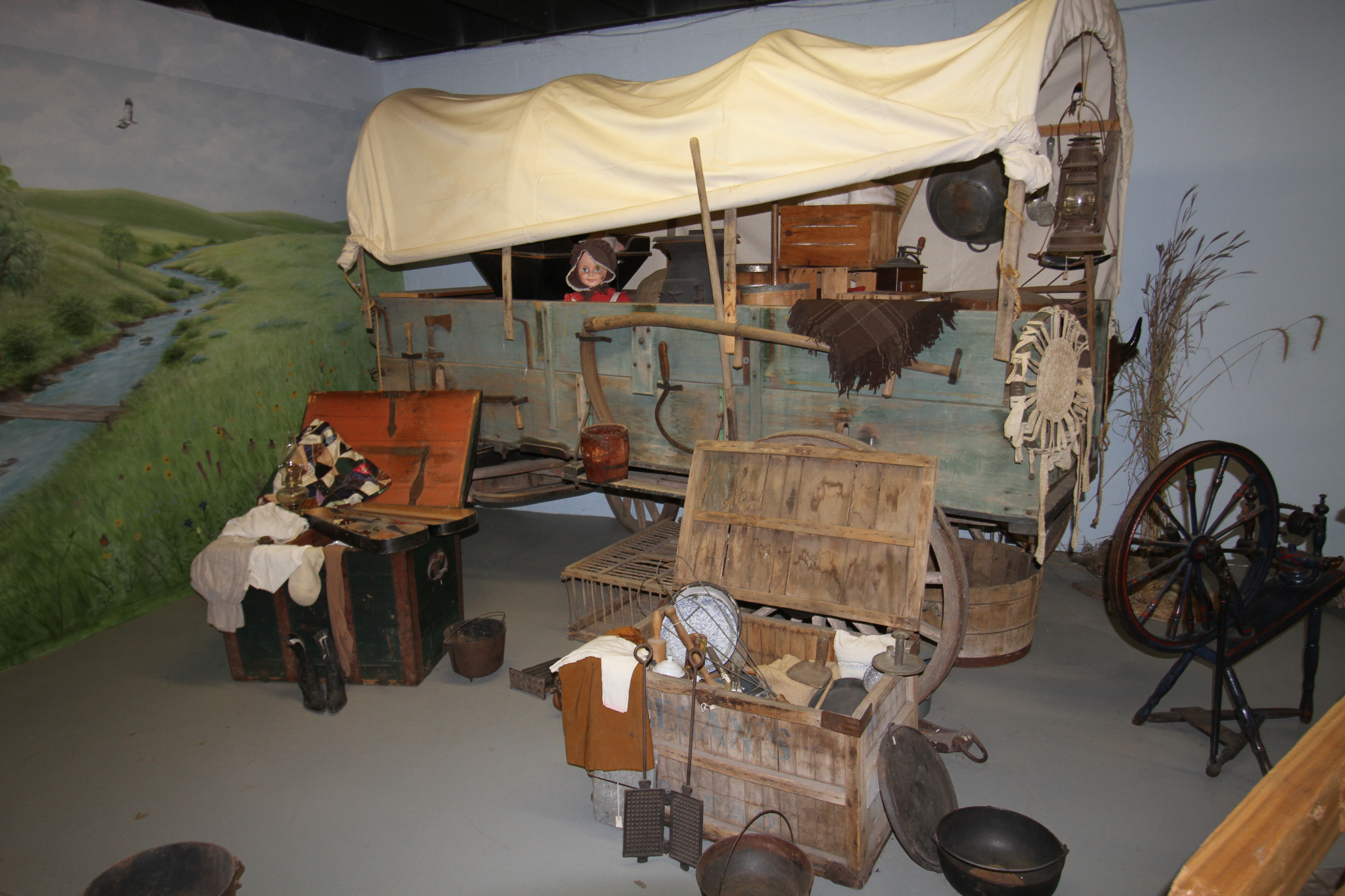 জাদুঘরে। ছবি লেখকের সৌজন্যে