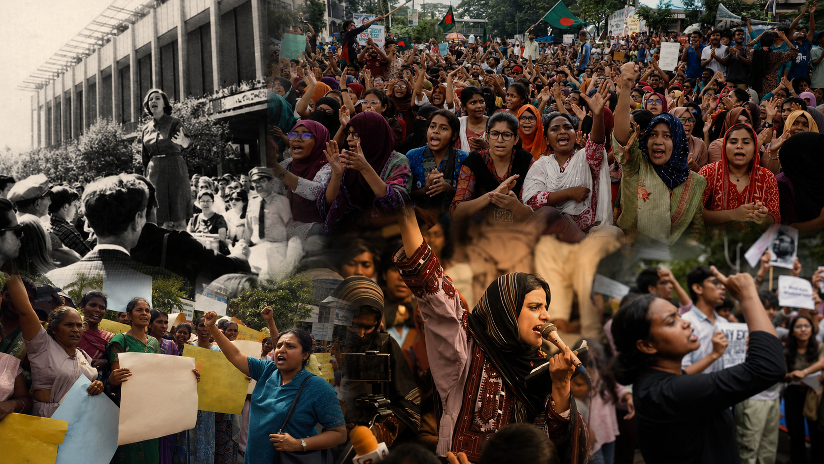 প্রজন্মান্তরে ছাত্র আন্দোলন: তারুণ্যের বিদ্রোহী যাত্রায় নারীর ঐতিহাসিক ভূমিকা