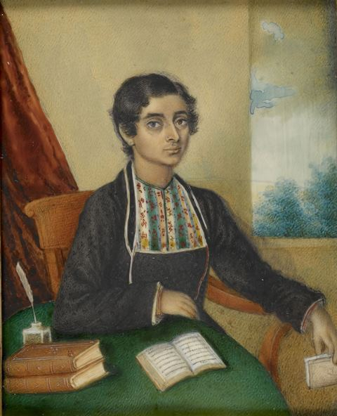 মাইকেল মধুসূদন দত্ত। ব্রিটিশ লাইব্রেরির ছবি