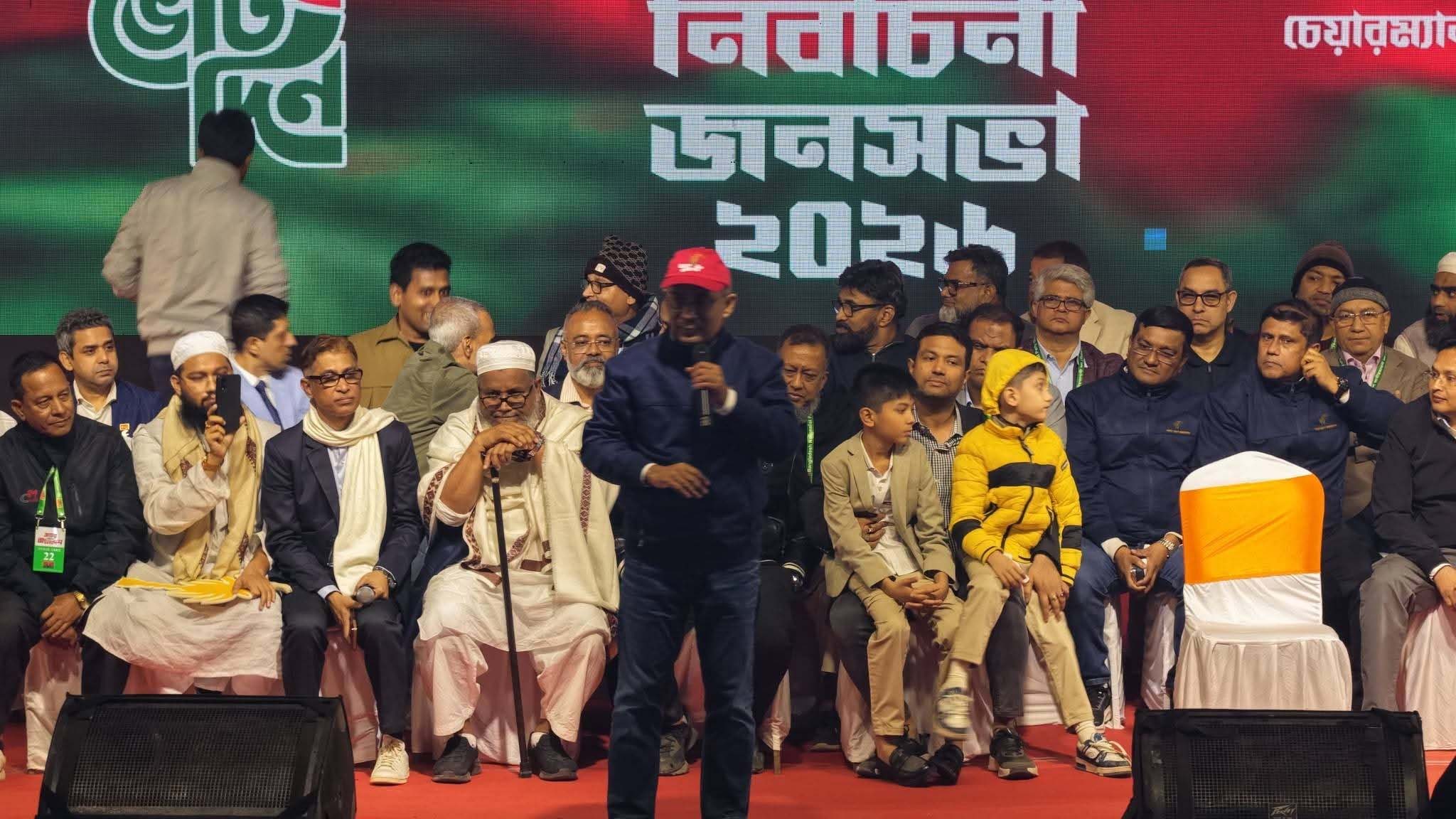 ভোটের আগে একটি গোষ্ঠী ষড়যন্ত্র করছে: নারায়ণগঞ্জে তারেক রহমান