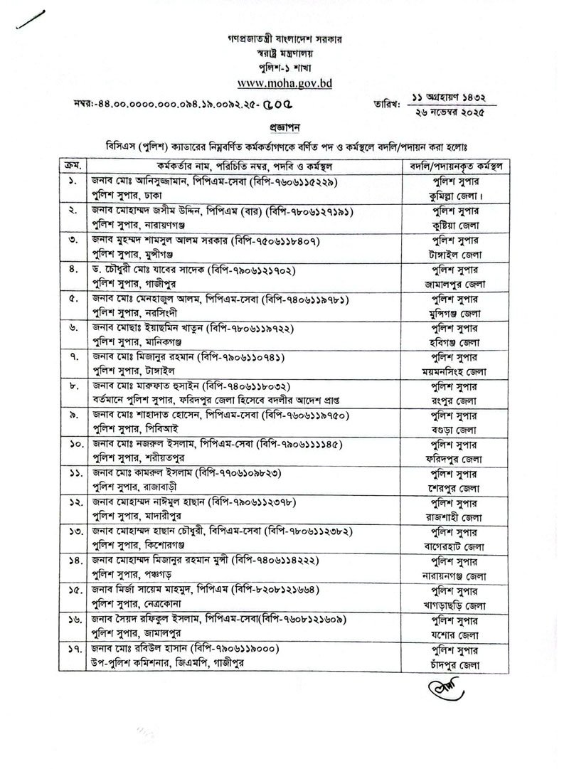 প্রজ্ঞাপন