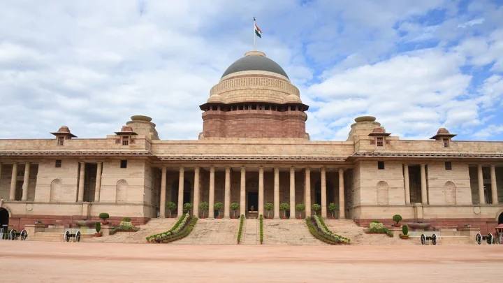 ভারতের রাষ্ট্রপতি ভবন। সংগৃহীত ছবি