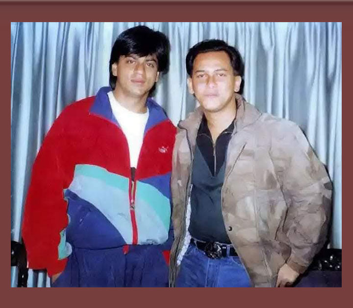 একসঙ্গে শাহরুখ খান ও সালমান শাহ। ফেসবুক থেকে নেওয়া ছবি