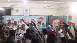 পঞ্চগড়ে সমাজকল্যাণমন্ত্রীর সামনে বিবাদে জড়ালেন বিএনপি নেতারা