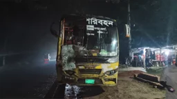 ঝিনাইদহে বাস-নসিমনের সংঘর্ষ, আহত ২৫