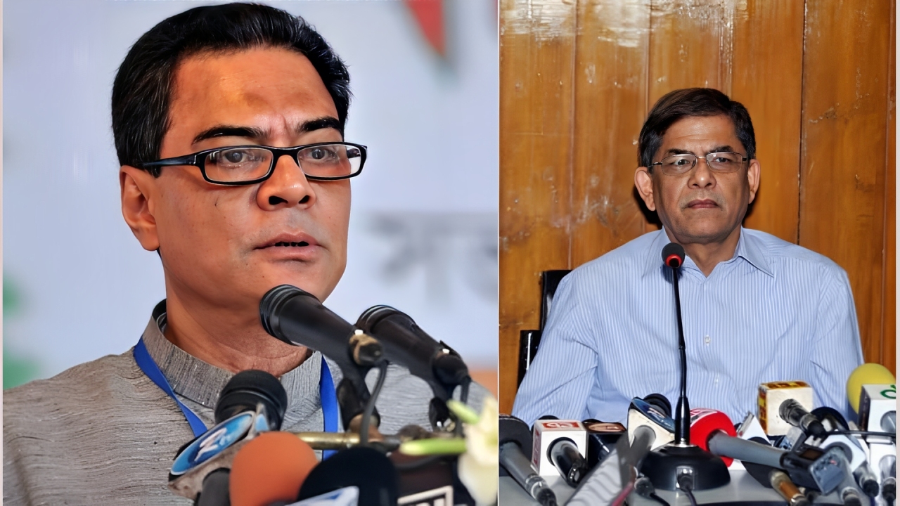 আওয়ামী লীগের সাধারণ সম্পাদক সৈয়দ আশরাফুল ইসলাম ও বিএনপির ভারপ্রাপ্ত মহাসচিব মির্জা ফখরুল ইসলাম আলমগীর