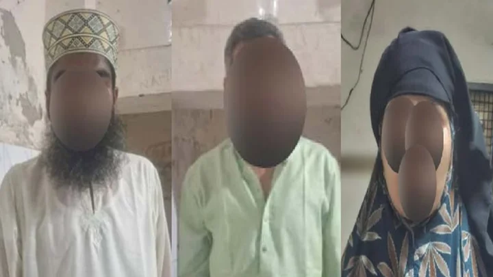গ্রেপ্তার তিন সন্দেহভাজন। সংগৃহীত ছবি