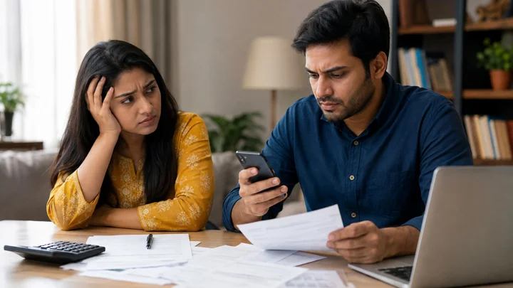 স্বামী-স্ত্রীর সম্পর্কে টাকা নিয়ে স্বচ্ছতা না থাকলে কখন সতর্ক হবেন। এআই জেনারেটেড ছবি