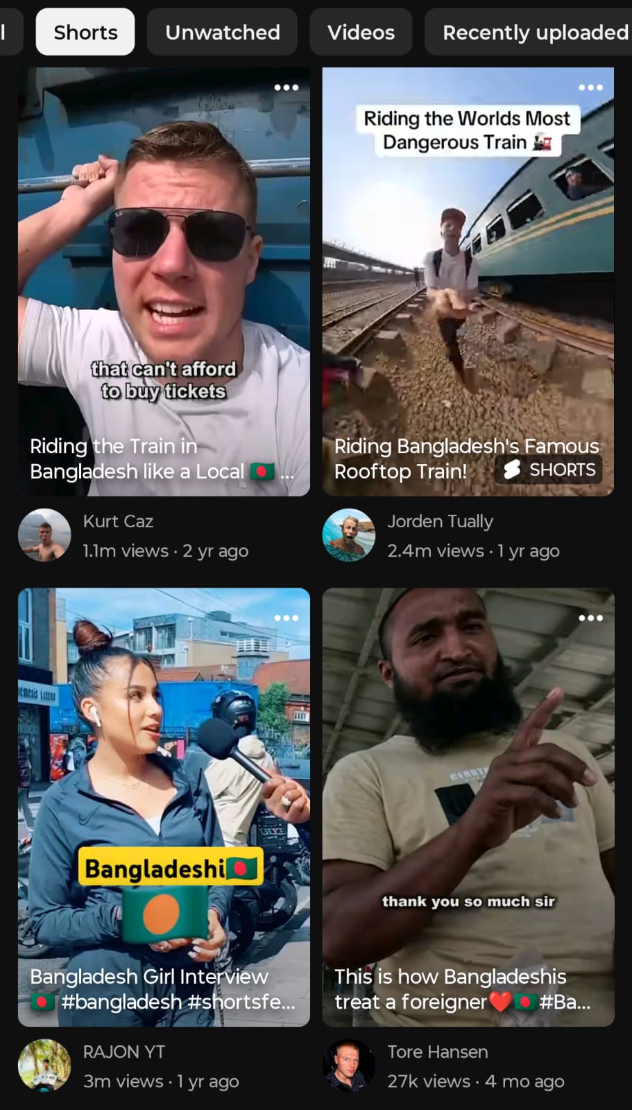 বিদেশি ট্রাভেল ভ্লগারদের বাংলাদেশ ভ্রমণের ভিডিওতে বাংলাদেশকে দেখানোর পাশাপাশি আরেকটা বিষয়ের দিকেও লক্ষ রাখেন। আর তা হলো ভিউ।