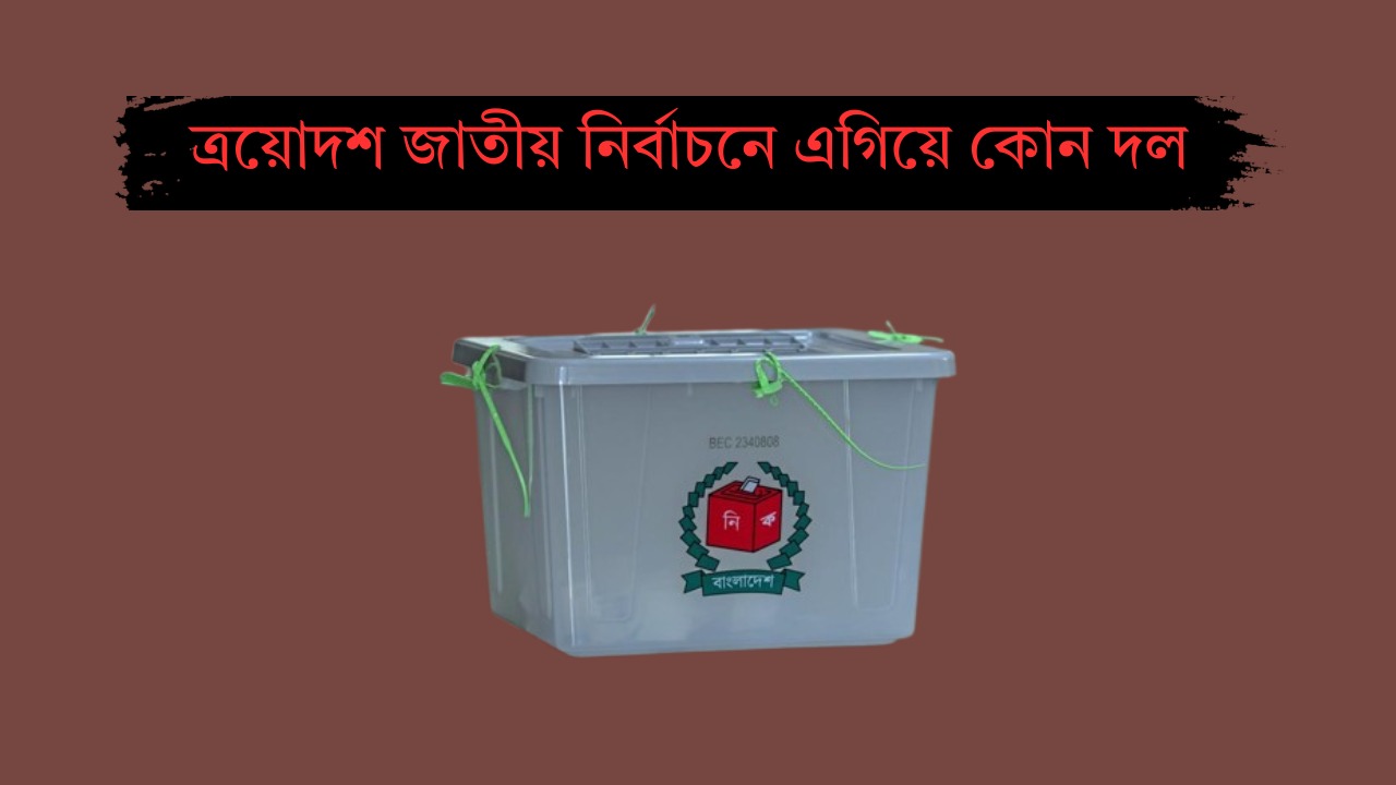 আগামী জাতীয় নির্বাচনে এগিয়ে কোন দল