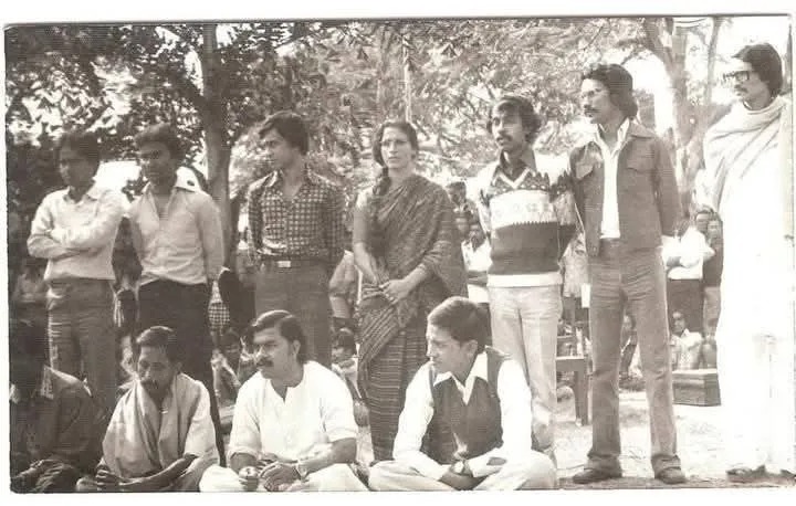 ১৯৭৯ ও ১৯৮০ সালের ডাকসুতে ভিপি পদে জয়ী হন মাহমুদুর রহমান মান্না। ছবিতে ১৯৮২ সালের ডাকসু নির্বাচনের প্রচারণায় মান্না। সংগৃহীত ছবি