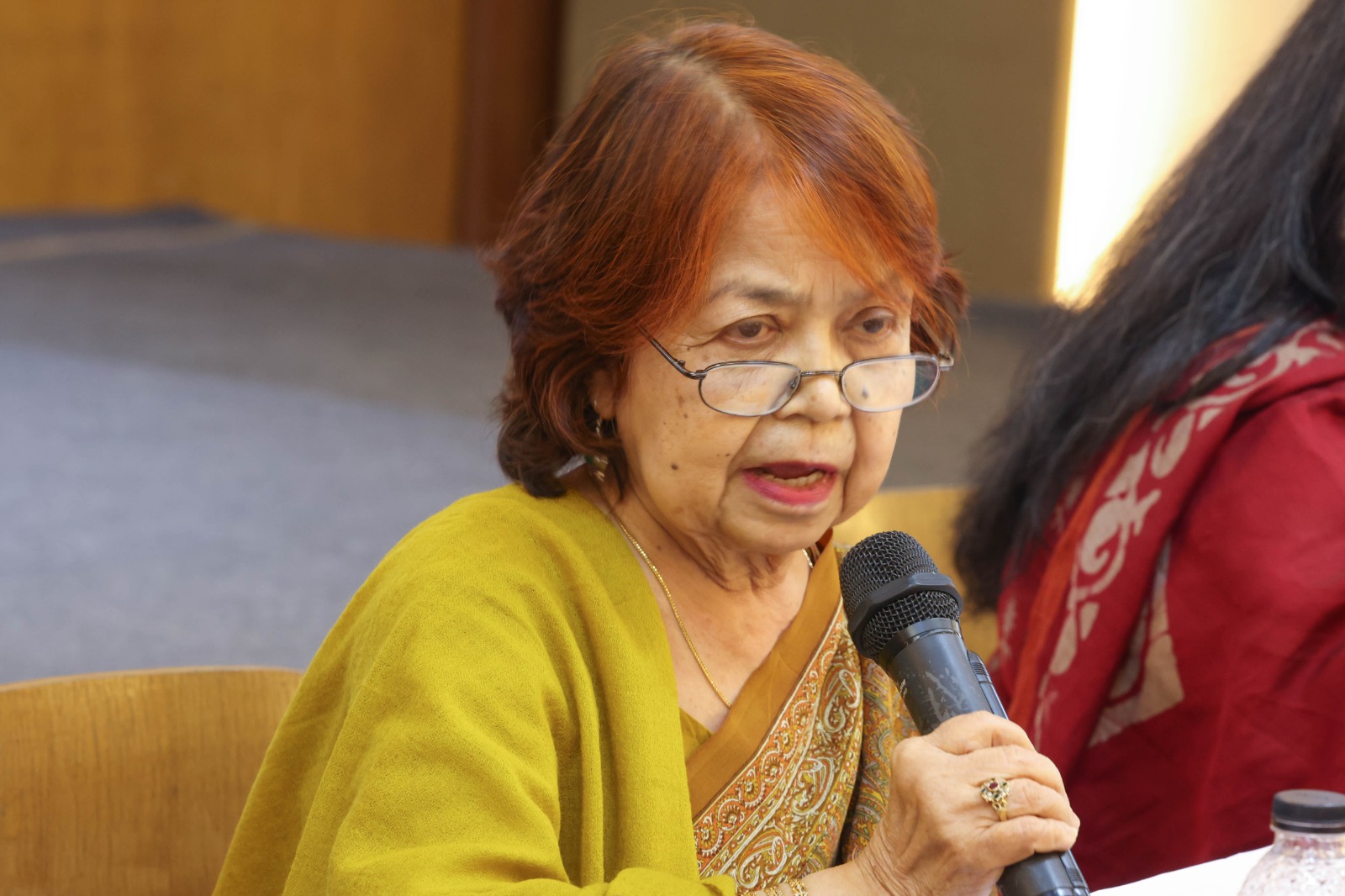 রাষ্ট্রবিজ্ঞানী ও রিসার্চ ইনিশিয়েটিভস বাংলাদেশের পরিচালক অধ্যাপক রওনক জাহান। স্ট্রিম ছবি