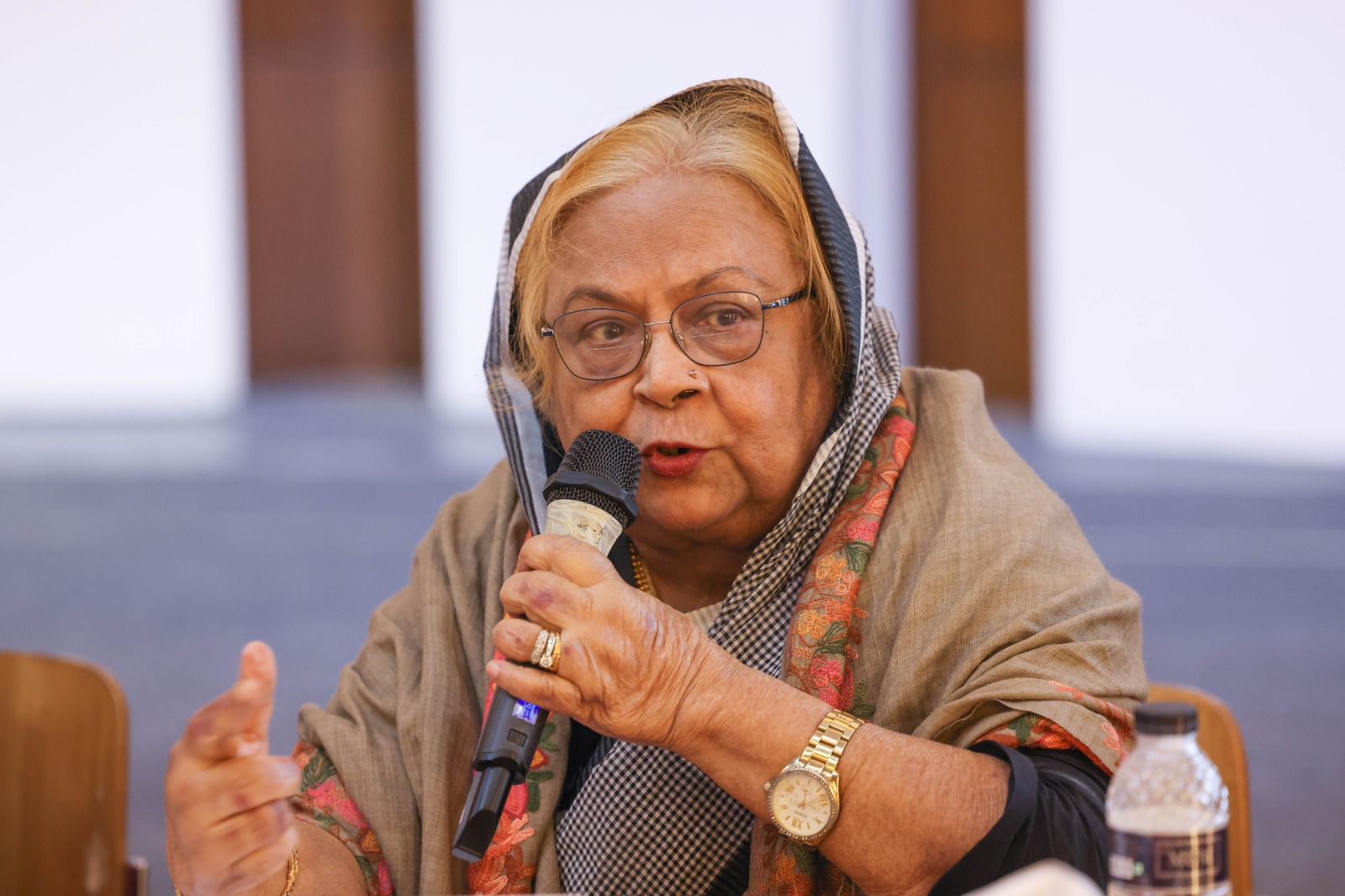 বিএনপির স্থায়ী কমিটির সদস্য সেলিমা রহমান। স্ট্রিম ছবি