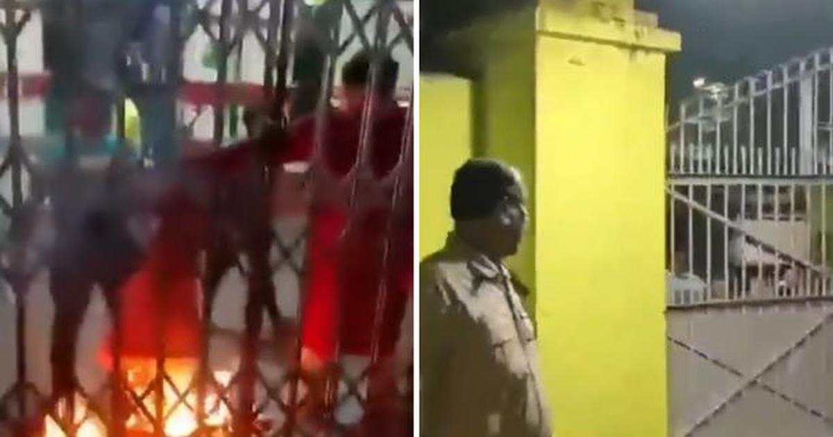 বুধবার (১৯ আগস্ট) রাত থেকে শুরু হওয়া এই সহিংসতায় ক্যাম্পাসজুড়ে আতঙ্ক ও উত্তেজনা বিরাজ করছে। ভিডিও থেকে নেওয়া ছবি