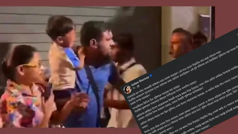 আজমেরী হক বাঁধনের ওপর হামলার ঘটনায় ইতালীয় পুলিশের কাছে মামলা দায়ের করা হয়েছে। ইনসেটে সাংবাদিক গোলাম মোর্তোজার ফেসবুক স্ট্যাটাস।