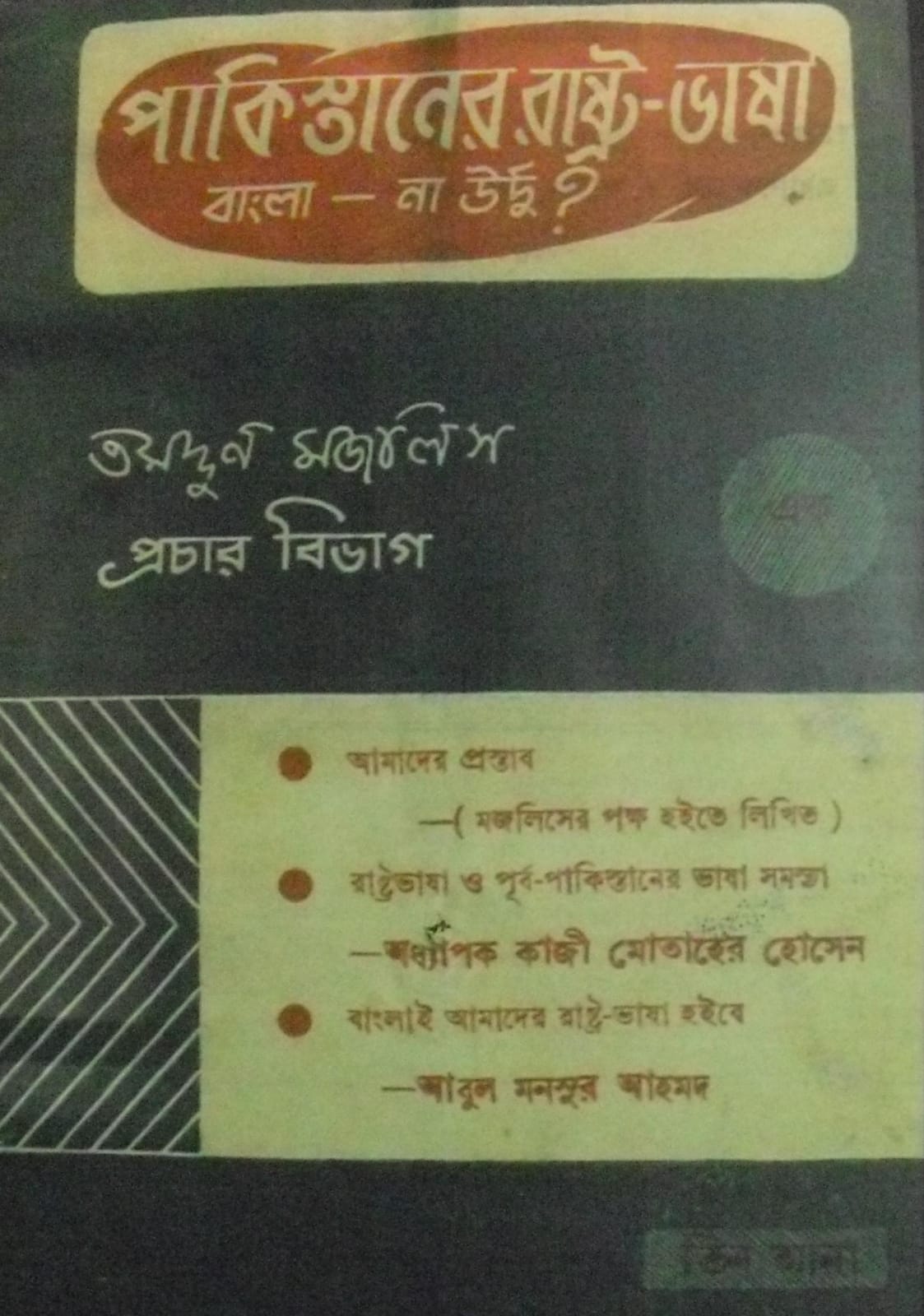 ভাষা সংগ্রামীর বাংলাদেশ নামক বই থেকে নেওয়া ছবি