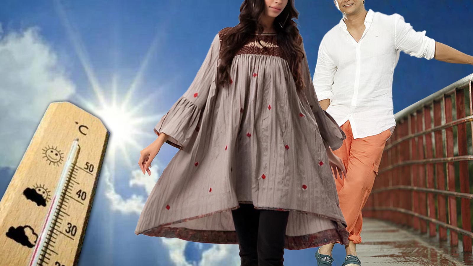 গরমে কেমন কাপড় ও রঙের পোশাক বেছে নিতে পারেন