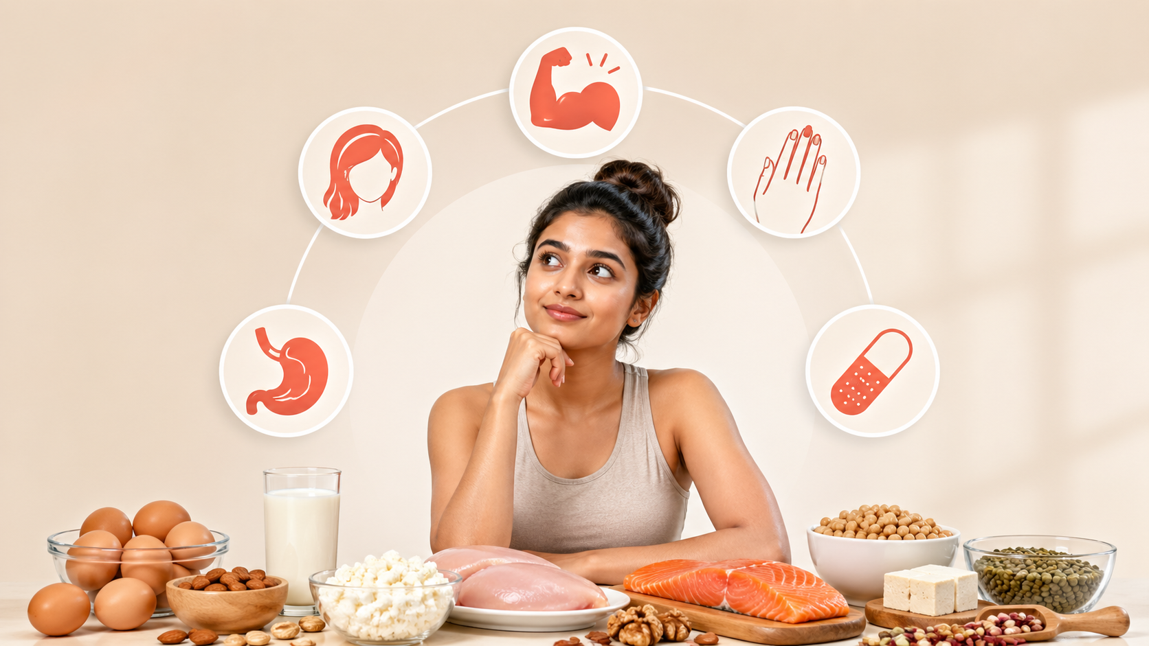 আপনার শরীরে প্রোটিনের ঘাটতি নেই তো? বুঝে নিন এই ৫ লক্ষণ দেখে