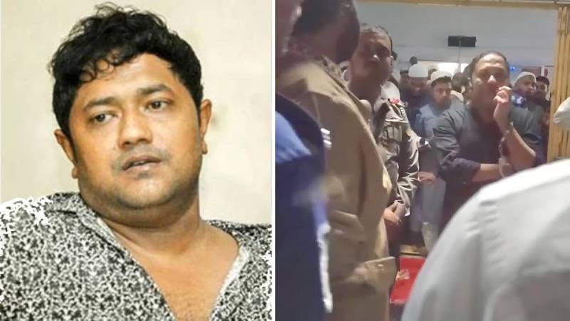 প্যারোলে এসে মায়ের জানাজায় রানা প্লাজার মালিক