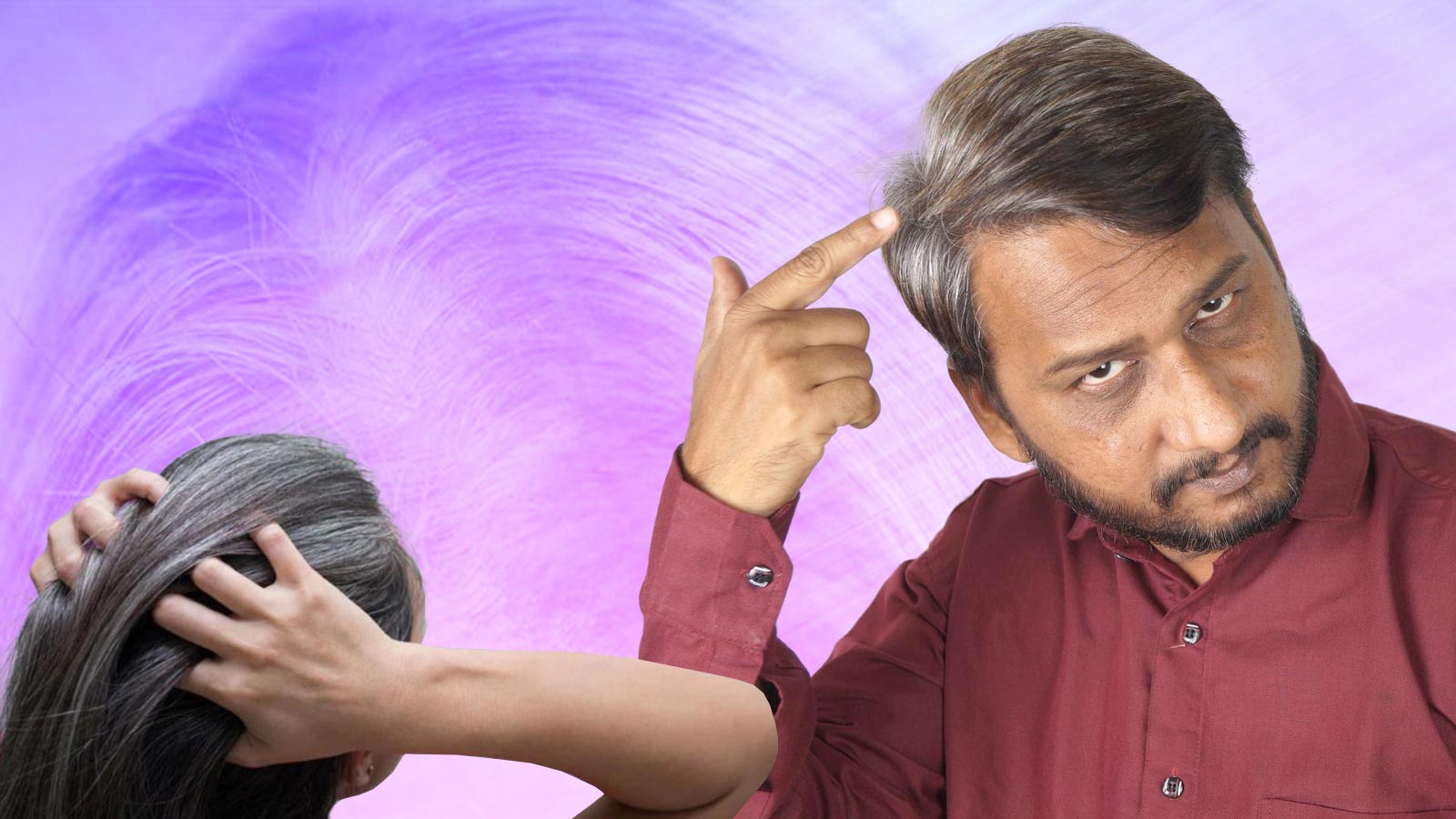 দুশ্চিন্তায় কি সত্যিই চুল পাকে