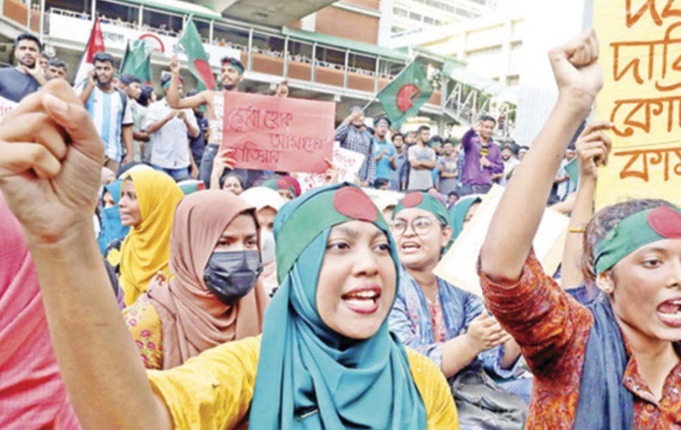 ৭ জুলাই ২০২৪: বাংলা ব্লকেড শুরু