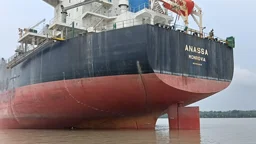 অতিরিক্ত ১১৭৪ টন স্ল্যাগ আনার চেষ্টা বসুন্ধরা কনস্ট্রাকশনের, বন্দরে ধরা