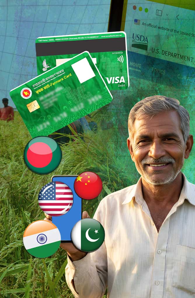 ভারত-পাকিস্তান পেরিয়ে এবার বাংলাদেশে কৃষক কার্ড